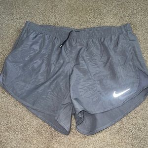 Nike Gray Dryfit Running Shorts. Never been worn!